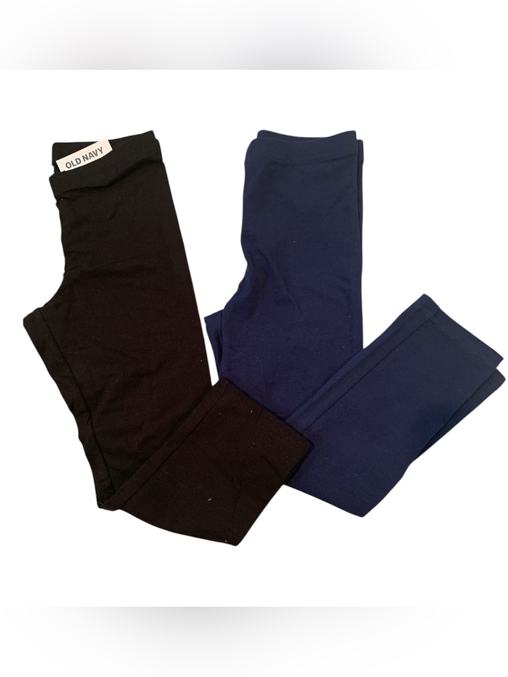 Old Navy Kids' Leggings 2-Pack - Black & Navy- Capri length